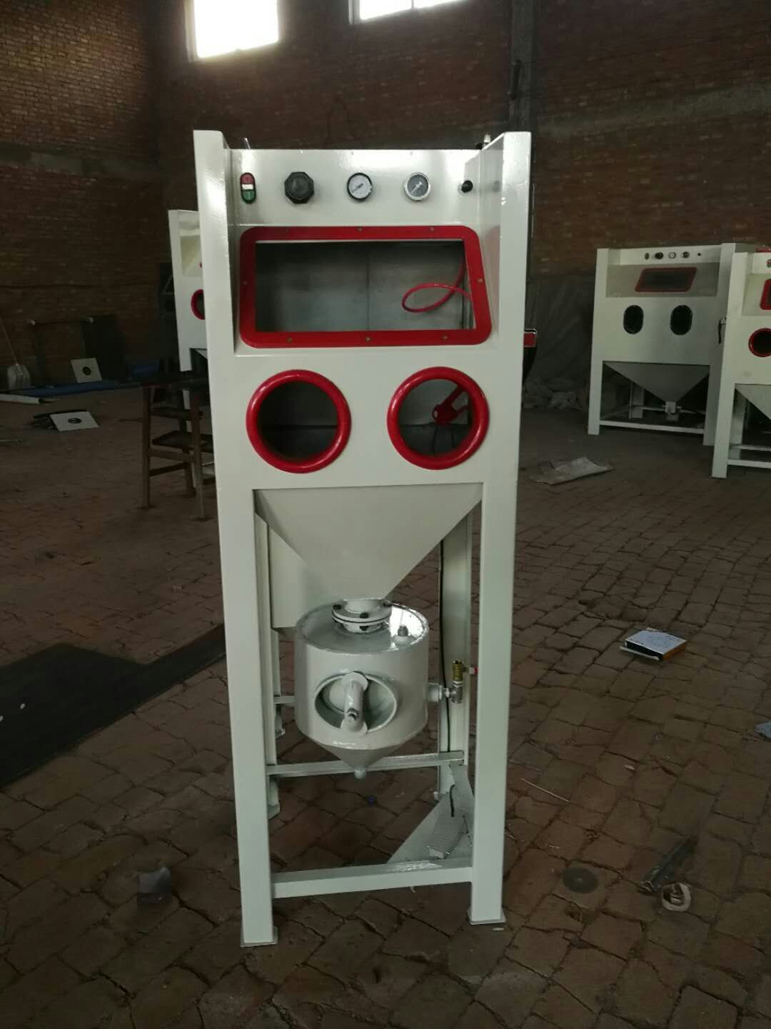箱式噴砂機